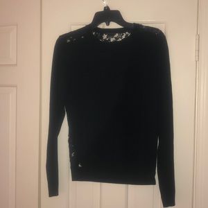 Theory lace back sweater (L)